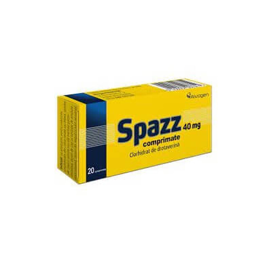 Spazz 40mg, 20 comprimate, Alvogen