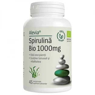 Spirulina Bio 1000mg, 45 tablets, Alevia