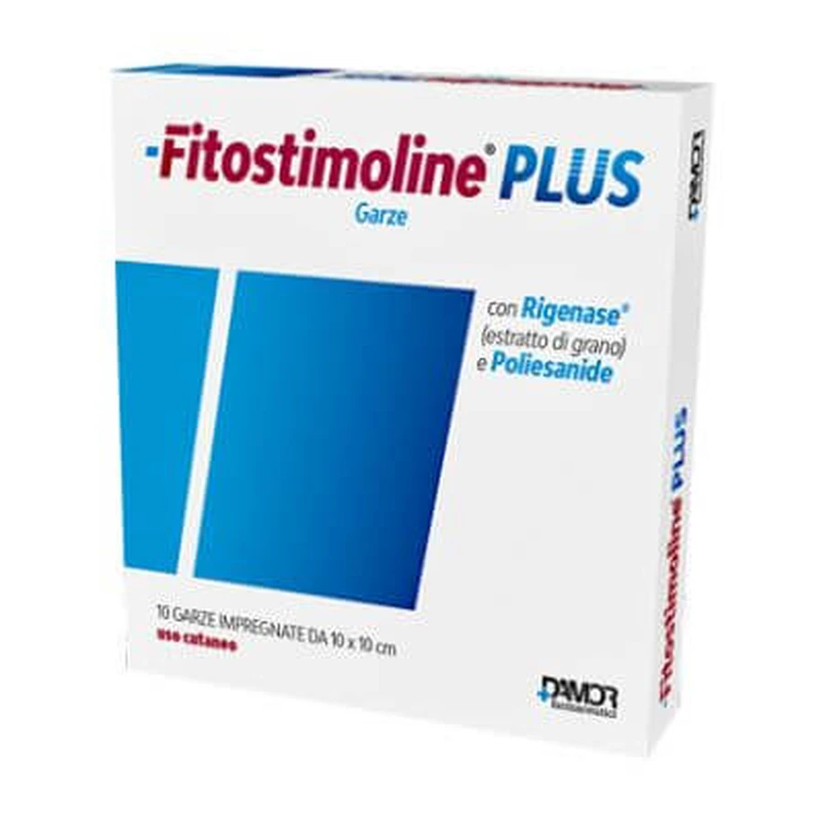 Fytostimoline plus gaas 10 x 10 cm