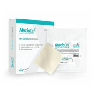 Chitosan geleervezel maxiocel 10x10 cm 10 stuks
