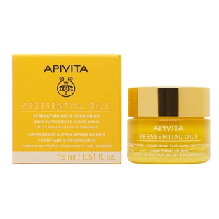Apivita Beessential Oils Night Balm Stärkend & Pflegend 15ml