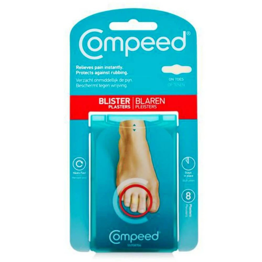 Compeed Pads pentru bășici pe degetele de la picioare 8pcs
