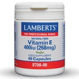 Lamberts Vitamine E 400iu Natuurlijk 60caps