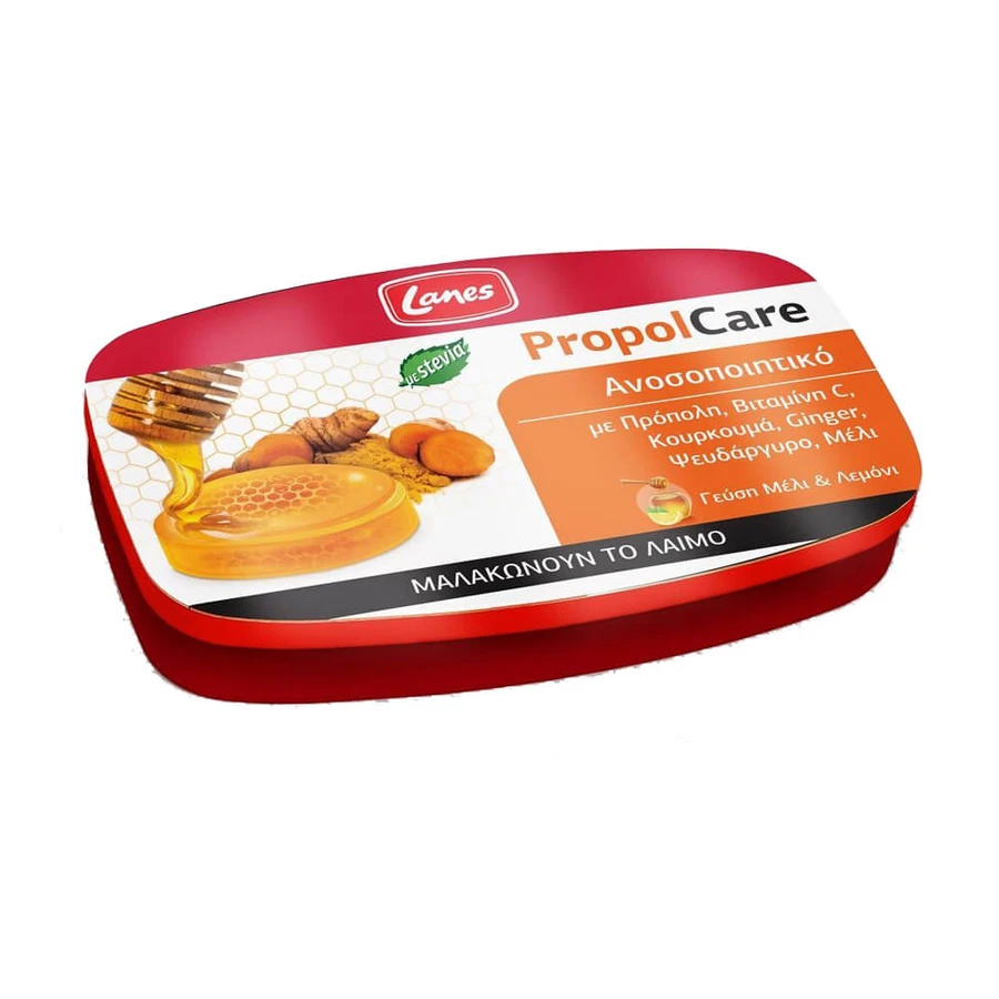Lanes PropolCare met honing & citroen smaak 54gr