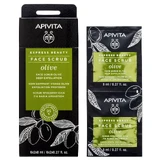 Apivita Express Beauty Peeling do twarzy z oliwką do głębokiego złuszczania 2x8ml