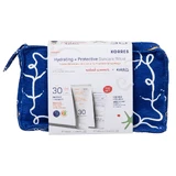 Korres Promo Pack Sonnenschutz Gesichtscreme Joghurt SPF30 50ml & GRATIS Griechischer Joghurt Probiotische schäumende Creme Reinigungsmittel 20ml