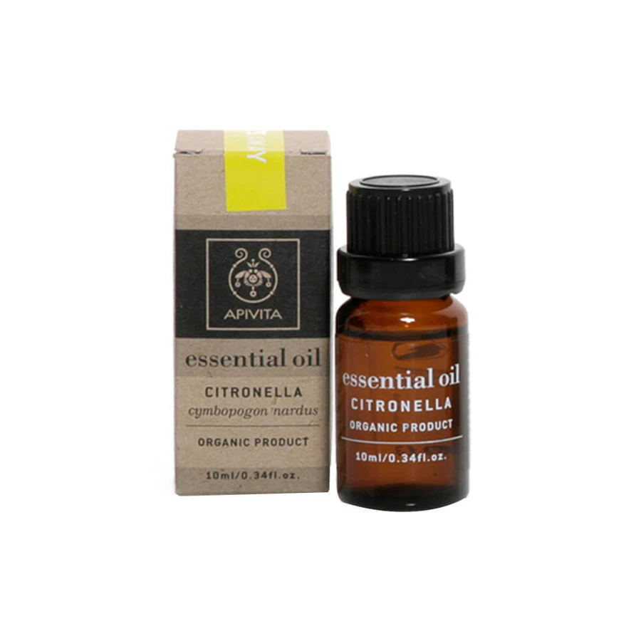 Organiczny olejek eteryczny Apivita Citronella Citronella10ml: ceny i cechy