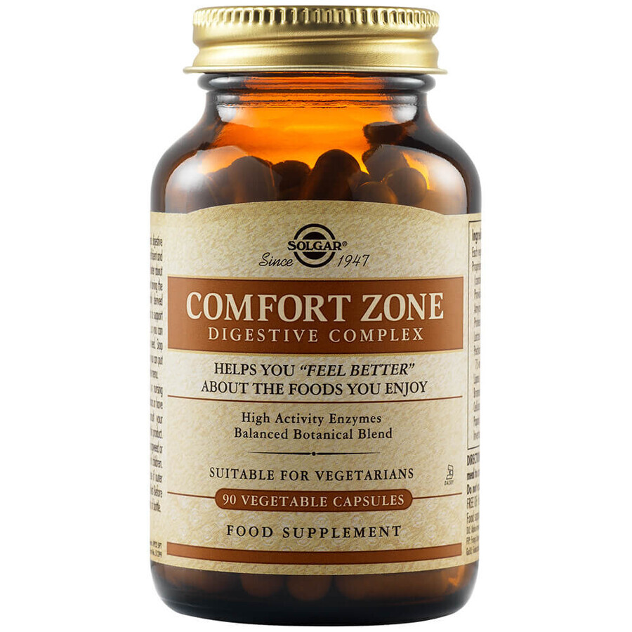 Comfort Zone Digestive Complex, 90 gélules, Solgar