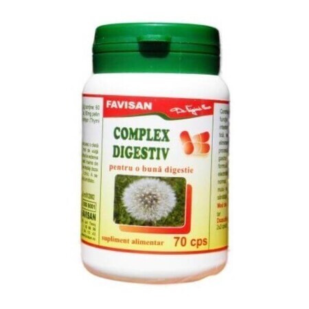 Digestive Complex, 70 capsule, Favisan