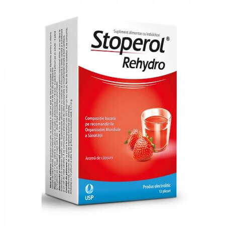 Stoperol Rehydro, 12 sachets, USP Roumanie