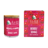 Aloe+ Kleuren Sojakaars Berry Xmas 150gr
