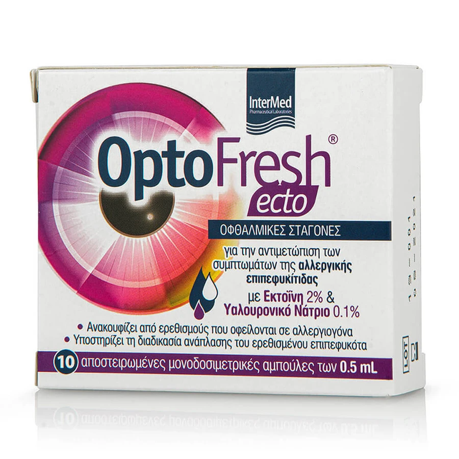 Intermed Optofresh Ecto Augentropfen 10ampsx0,5ml