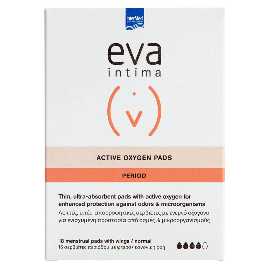 Eva Intima Active Oxygen Pads 18pcs