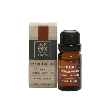 Apivita Olio essenziale biologico di legno di cedro Cedro10ml