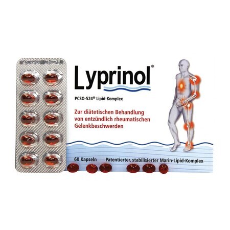 Lyprinol marien lipidencomplex, 60 capsules, Pharmalink