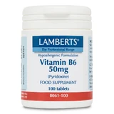 Lamberts Vitamina B6 Piridoxina 50mg 100tabs