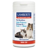 Lamberts High Protency Omega 3s für Katzen & Hunde 120caps