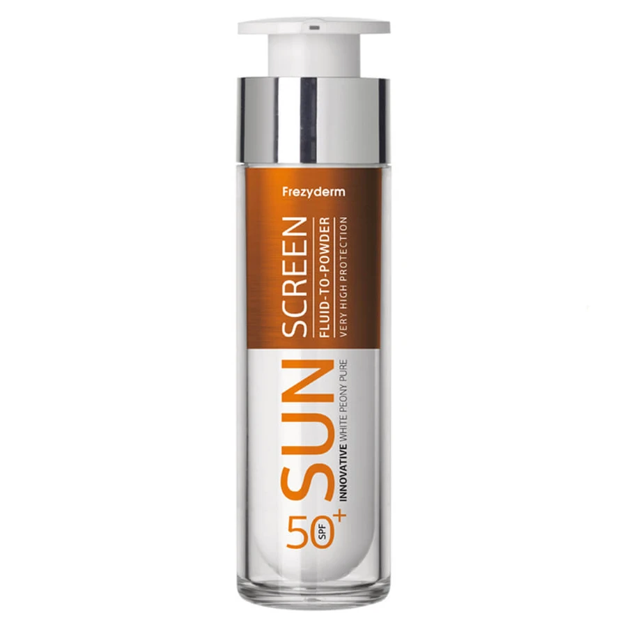 Frezyderm Sunscreen Fluid To Powder spf50+ Sunscreen Face 50ml