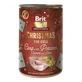 BRIT Christmas Monoprotein, XS-XL, Carp and Potatoes, canned single protein grain free wet food for dogs, (pate), 400g