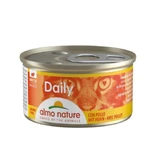 ALMO NATURE Daily Cat, Kip, graanvrij natvoer in blik, (pate), 85g