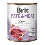 BRIT Pate & Meat, Cordero, comida húmeda en lata sin cereales para perros, (paté con trozos de carne), 800g