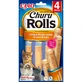 INABA Churu Rolls, Poulet et Thon, sachet, récompense sans céréales pour chats, 40g