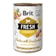 BRIT Fresh, Chicken with Sweet Potato, nourriture humide en conserve à faible teneur en céréales pour chiens, (en aspic), 400g