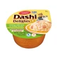 INABA Ciao Dashi, Pollo, Atún y Vieiras, bol comida húmeda para gatos sin cereales, (en salsa), 70g