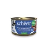 SCHESIR Complete Nutrition, Tuna and Anchovies, canned wet cat food, (in aspic), 85g