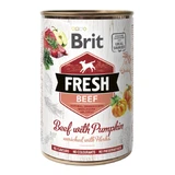 BRIT Fresh, Beef with Pumpkin, canned grain-free wet dog food, (in aspic), 400g