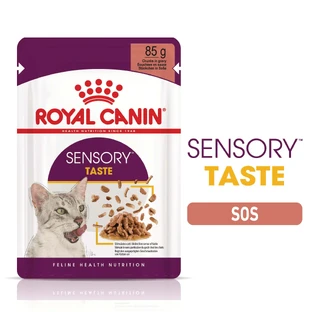 ROYAL CANIN Sensory Taste Sensory Taste Sensory Taste Sensory Taste Stimulant (en sauce), 85g