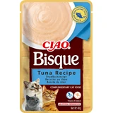 INABA Ciao Bisque, Tonno, bustina di cibo umido per gatti senza cereali, (purea), 40g