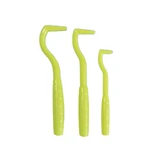 AMEEA tekenvallen voor huisdieren, antiparasitaire accessoire voor honden en katten XS-XL, groen, 3st