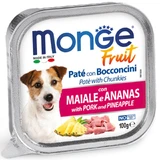 MONGE Fruit, XS-XL, Pork and Pineapple, grain-free wet dog food, (in own juice), 100g