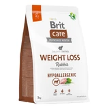 BRIT Care Hypoallergenic Weight loss, XS-XL, królik, sucha karma dla psów, układ odpornościowy i alergie, otyłość, 3kg