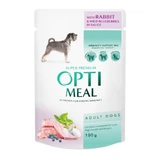 OPTIMEAL, XS-XL, Conejo y Arándanos, comida húmeda en bolsitas, (en salsa), 100g