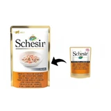 Schesir Cat Tuna & Chicken & Shrimps in Jelly, 85 g