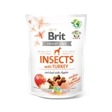 BRIT Care Crunchy Cracker, Insekten und Pute mit Apfel, getreidefreie Hundeleckerlis, 200g