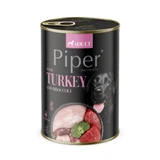 PIPER Animals, XS-XL, Pute und Brokkoli, getreidefreies Hundefutter in Dosen, (in Aspik), 400g
