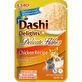 INABA Churu Dashi Delights Delicate Flakes, Huhn, Beutel getreidefreies Katzenfeuchtfutter, (Topping), 40g