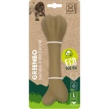 M-PETS Greenbo, juguete mordedor para perros L, dentición, caucho, marrón, 20cm