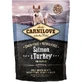 CARNILOVE Junior S-XL, Lachs und Pute, getreidefreies Trockenfutter für junge Hunde, 1,5 kg