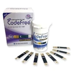 CodeFree blood glucose test strips, 50 pcs, D&G Group