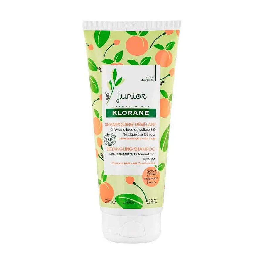 Klorane Junior Pfirsich Shampoo 200 ml