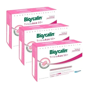 Bioscalin Tricoage50+ tabletki, opakowanie 3 x 30 tabletek