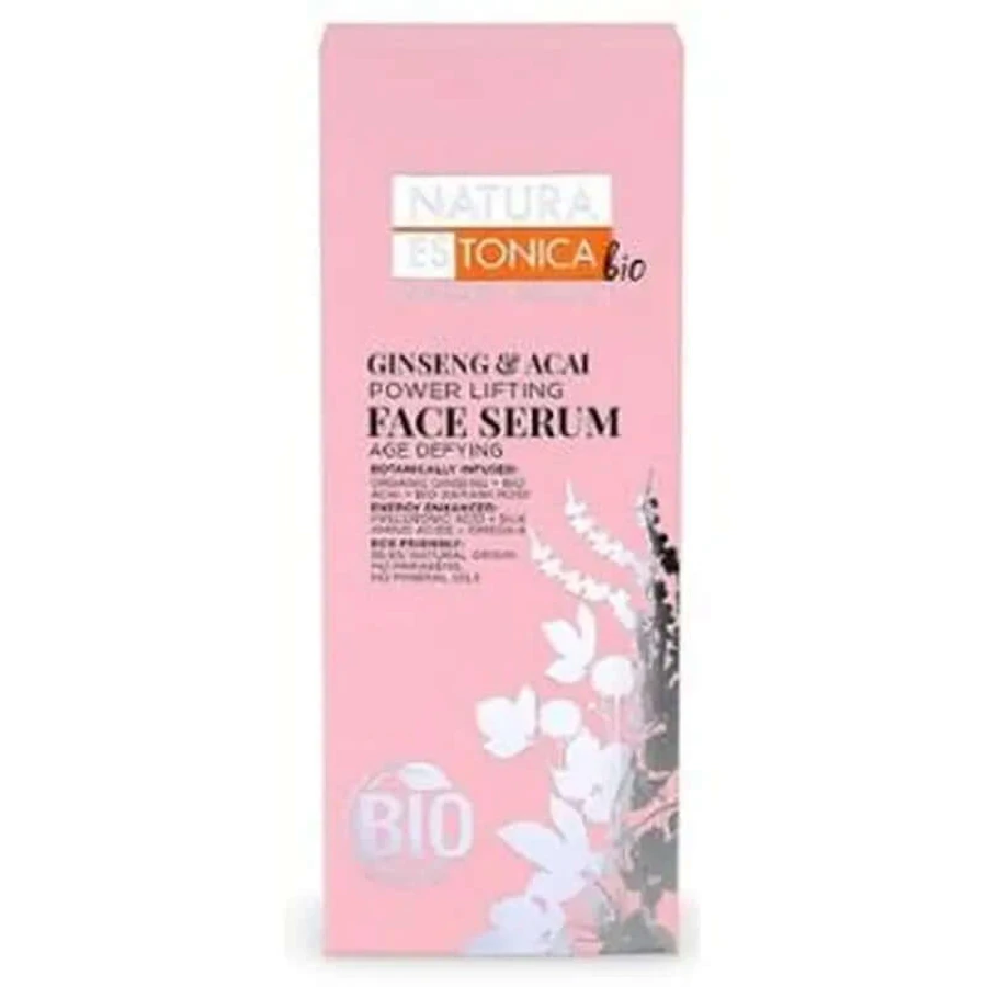 Natura Estonica Gezichtsserum Ginseng-Acai 30Ml. Bio