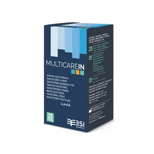 Teste pentru colesterol Multicare, 25 bucǎți, Biochemical System 