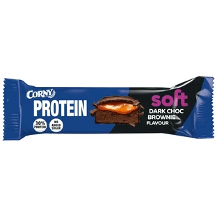 Corny Protein Soft Ciocolată neagră Choco Brownie , 45 grame