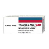 Thrombo Ass 75mg, 30 comprimés gastro-résistants, Lannacher