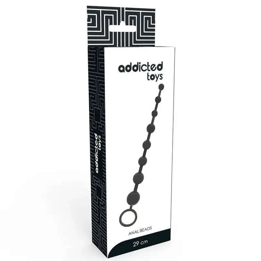 Addicted Toys Anal Perlen 29Cm Schwarz